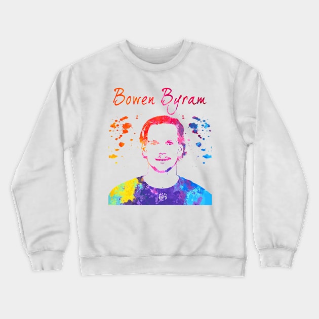 Bowen Byram Crewneck Sweatshirt by Moreno Art